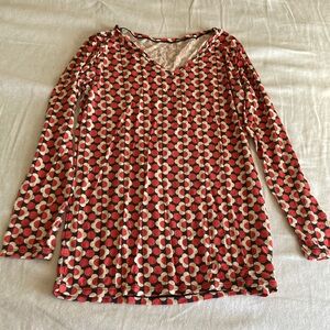 uniqlo x orla kiely heattech shirt
